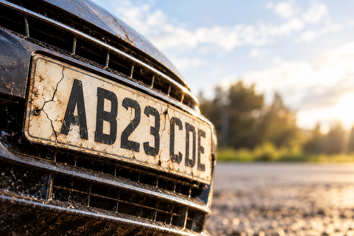When should you replace your number plates?