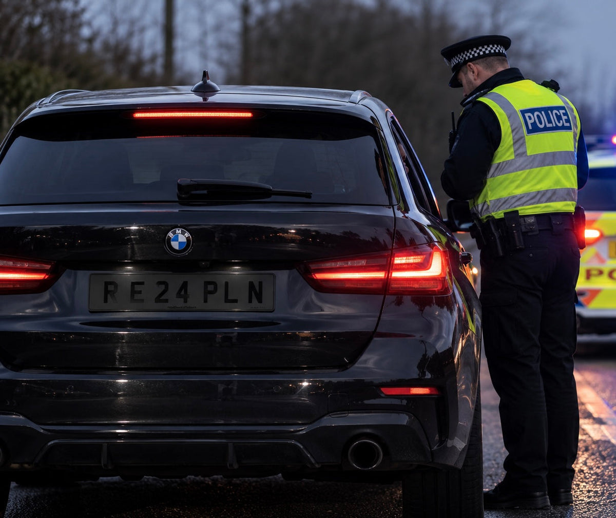 What makes a number plate legal?